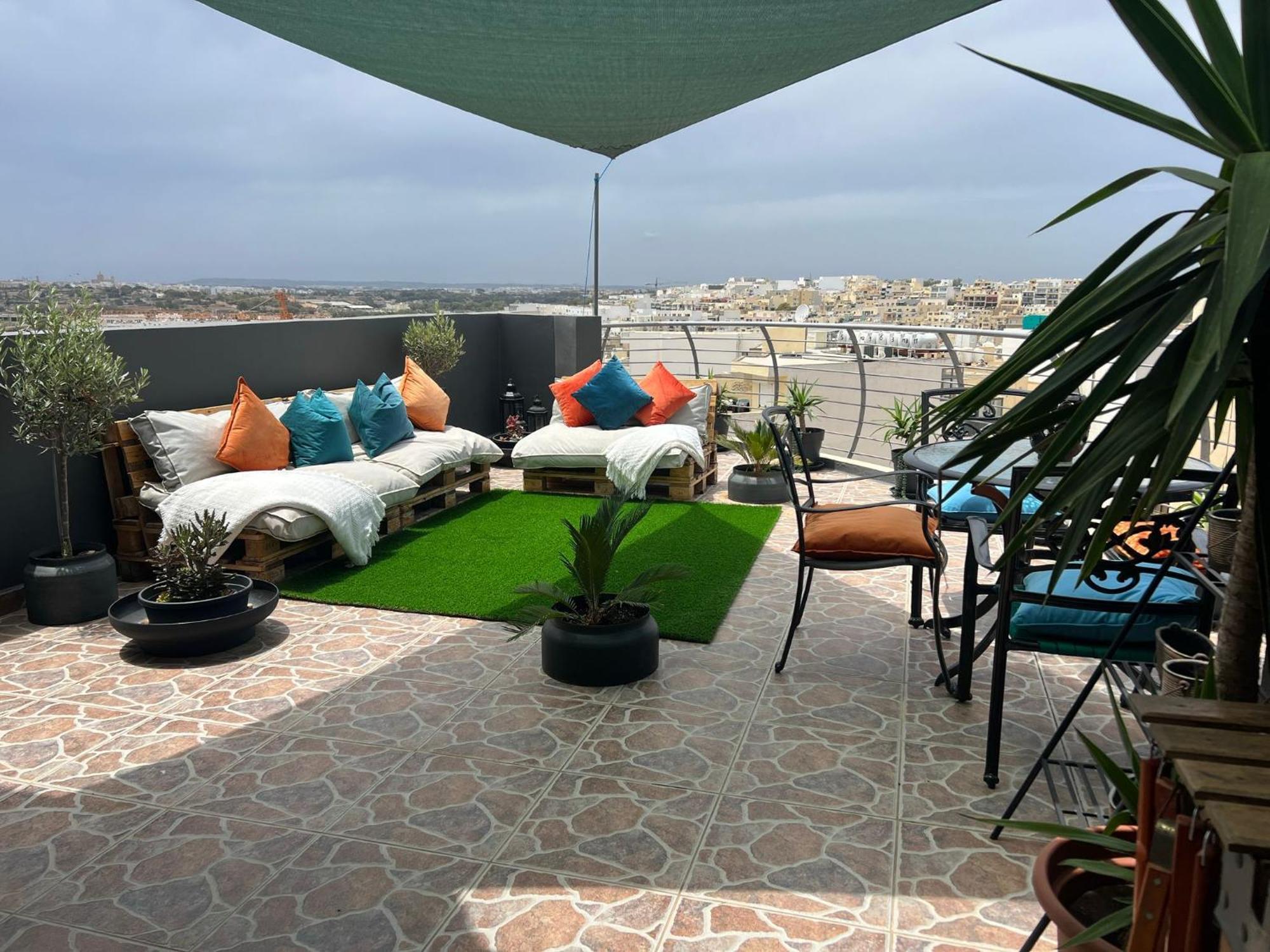 Trendy Seaside Escape 2 Bedroom Penthouse Marsaskala Eksteriør billede